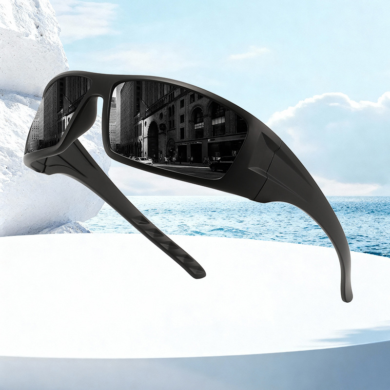 Fishing Sunglasses Polarized - แว่นกันแดดโพลาไรซ์สำหรับตกปลา ป้องกันรังสียูวี 400 สำหรับขับรถและกีฬากลางแจ้ง น้ำหนักเบา เหมาะสำหรับนักปั่นจักรยาน