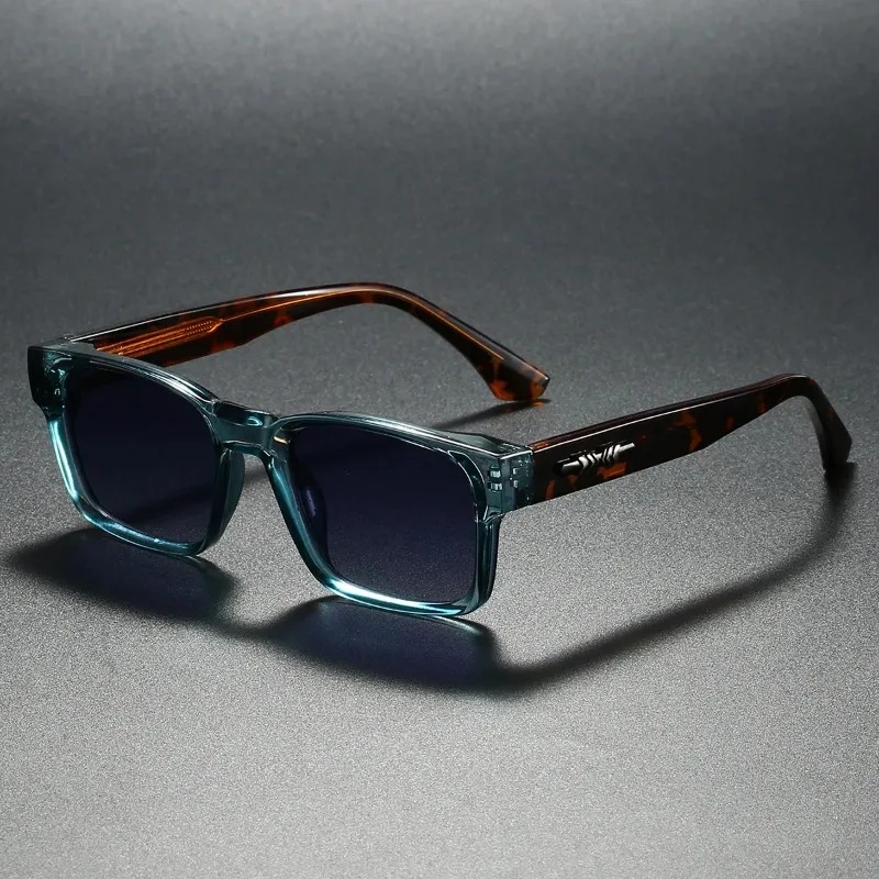 Fishing Sunglasses Polarized - แว่นกันแดดโพลาไรซ์ทรงเหลี่ยมคุณภาพสูงสำหรับผู้ชาย กรอบโลหะ เหมาะสำหรับการเดินทาง เดินป่า ชายหาด ตกปลา