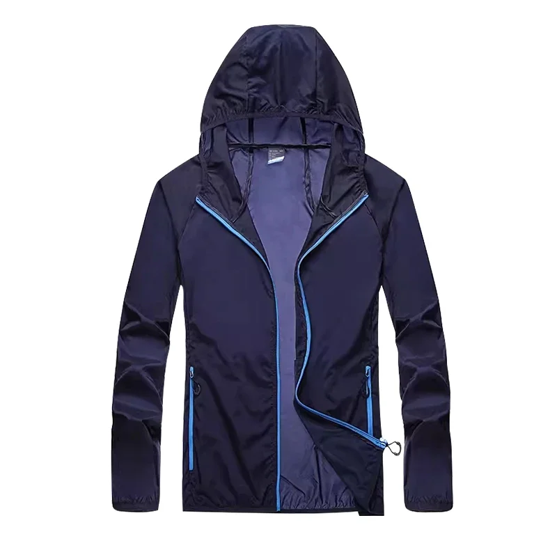 Fishing Jacket Waterproof - เสื้อกันฝนกอล์ฟเสื้อแจ็คเก็ตน้ําหนักเบาผู้ใหญ่กันน้ํารถจักรยานยนต์กลางแจ้งขี่จักรยานเดินป่าตกปลาอุปกรณ์ป้องกันฝน M/XXXXL