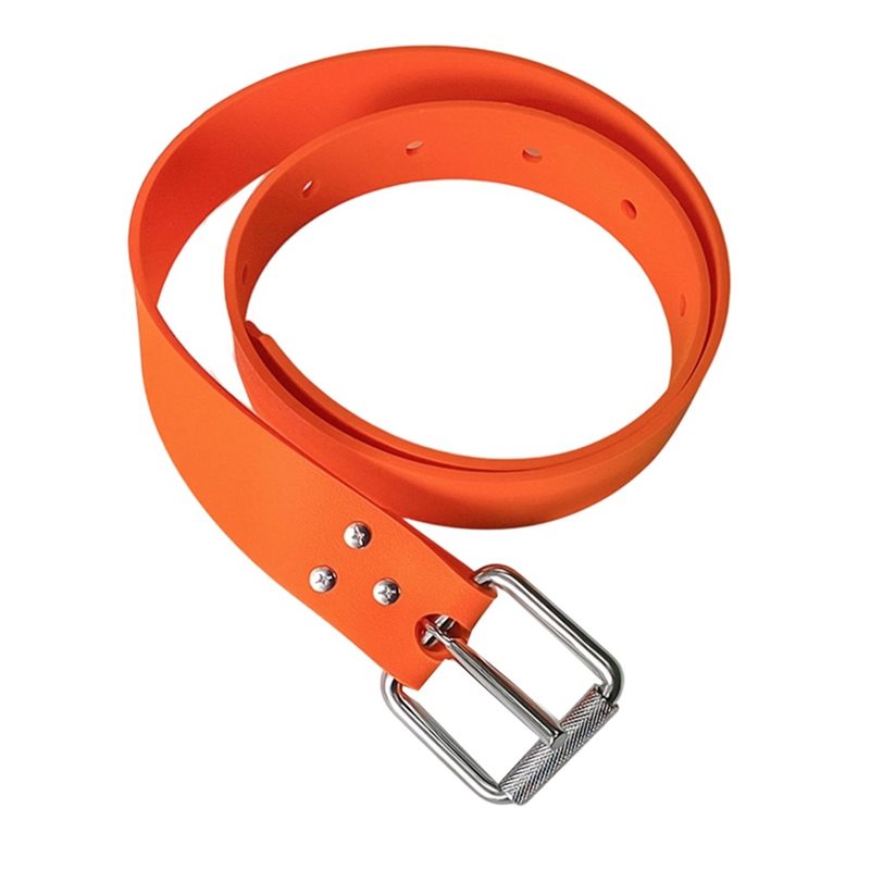Fishing Belt - เข็มขัดดำน้ำแบบดรอปชิปสำหรับตกปลาและดำน้ำลึก พร้อมหัวเข็มขัดยาง สำหรับอุปกรณ์ดำน้ำฟรีไดฟ์วิ่งและดำน้ำสกูบา