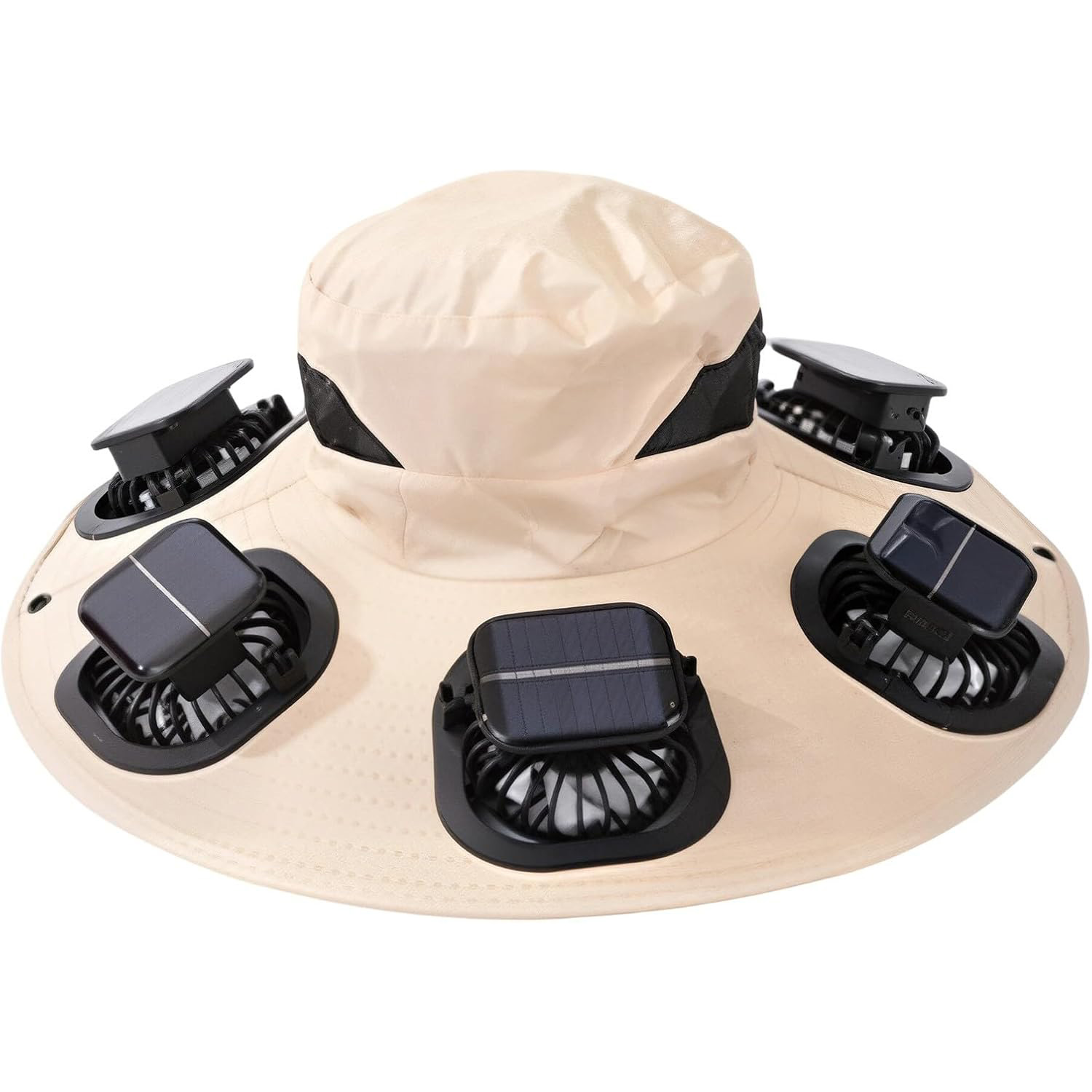 หมวกกันแดดพัดลม 6 ใบพัด รุ่น 2 - Fishing Hat บทวิจารณ์และราคา