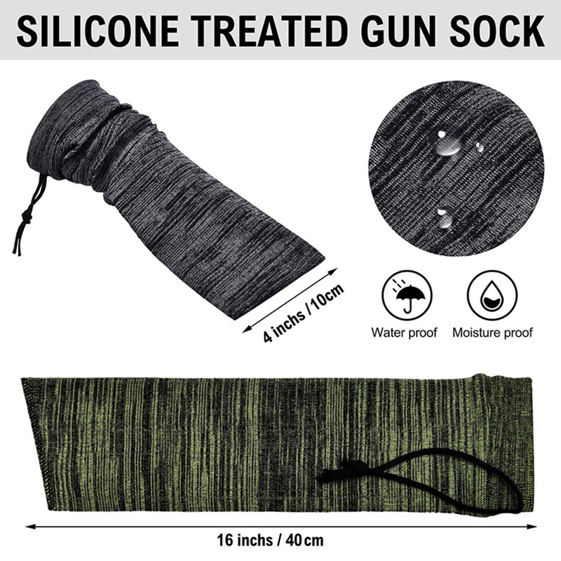 ถุงคลุมปืนถักสำหรับล่าสัตว์กลา - Fishing Socks บทวิจารณ์และราคา