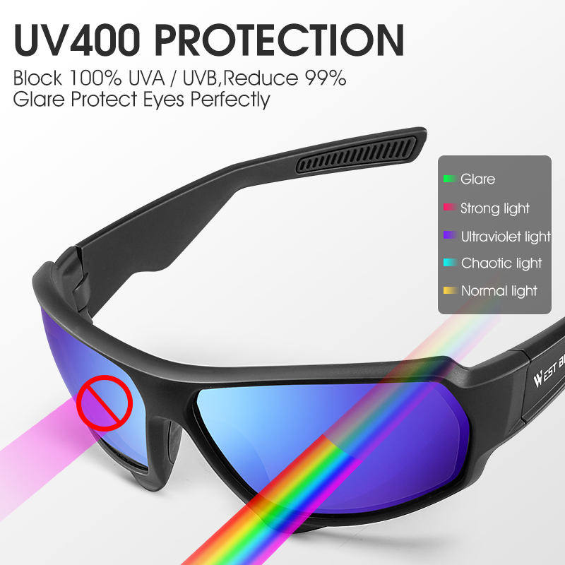 WEST BIKING แว่นตาปั่นจักรยานโ - Fishing Sunglasses Polarized บทวิจารณ์และราคา