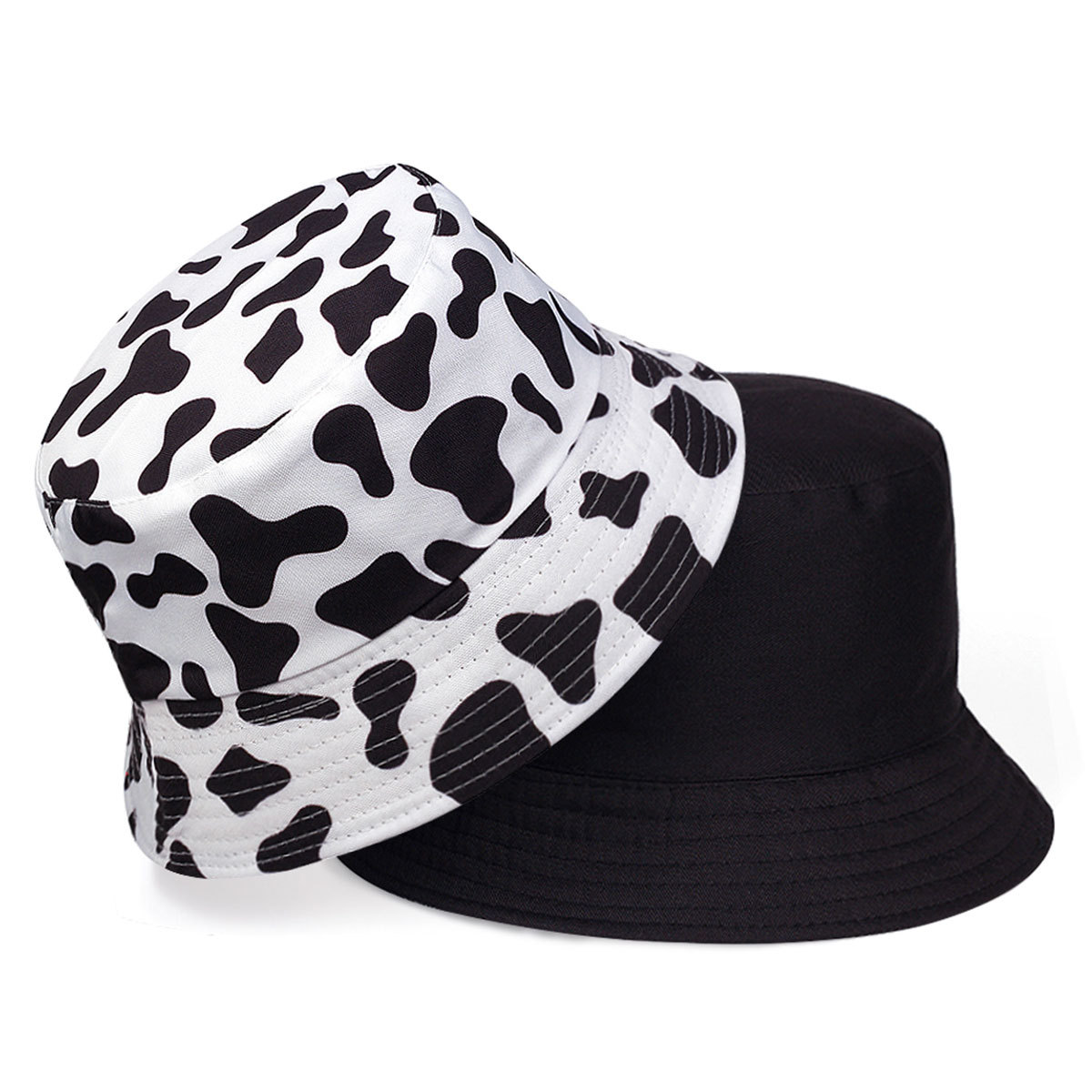หมวกบักเก็ตพิมพ์ลายวัวนม ปี 20 - Fishing Hat บทวิจารณ์และราคา