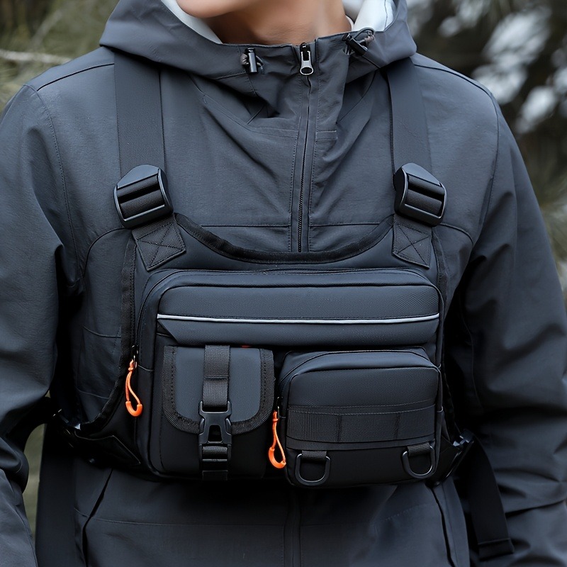 กระเป๋าคาดหน้าอกยุทธวิธีสำหรับ - Fishing Vest บทวิจารณ์และราคา