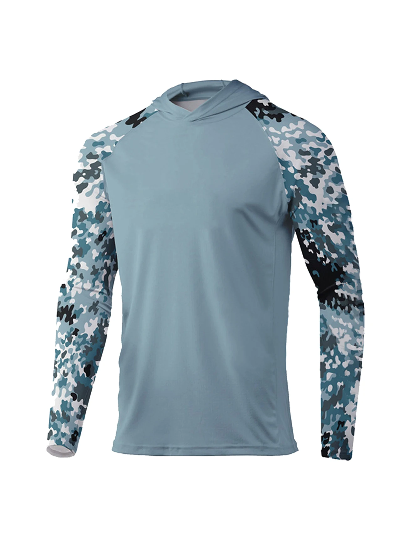 เสื้อผ้าตกปลา เสื้อฮู้ดตกปลาปร - Fishing Shirt Uv Protection บทวิจารณ์และราคา