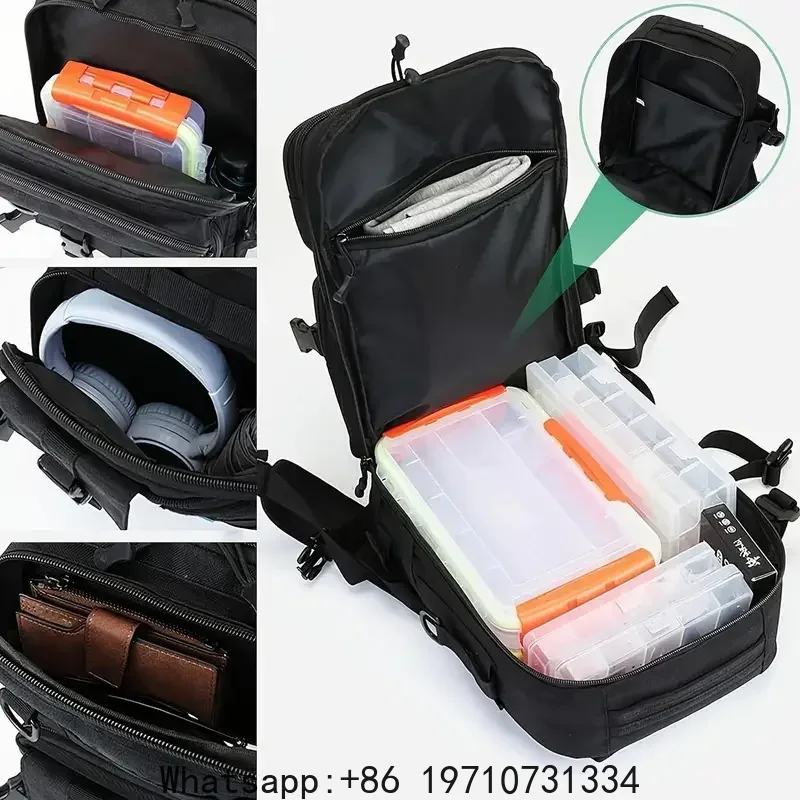 กระเป๋าเป้สะพายหลังกันน้ำ 1000 - Fishing Backpack บทวิจารณ์และราคา