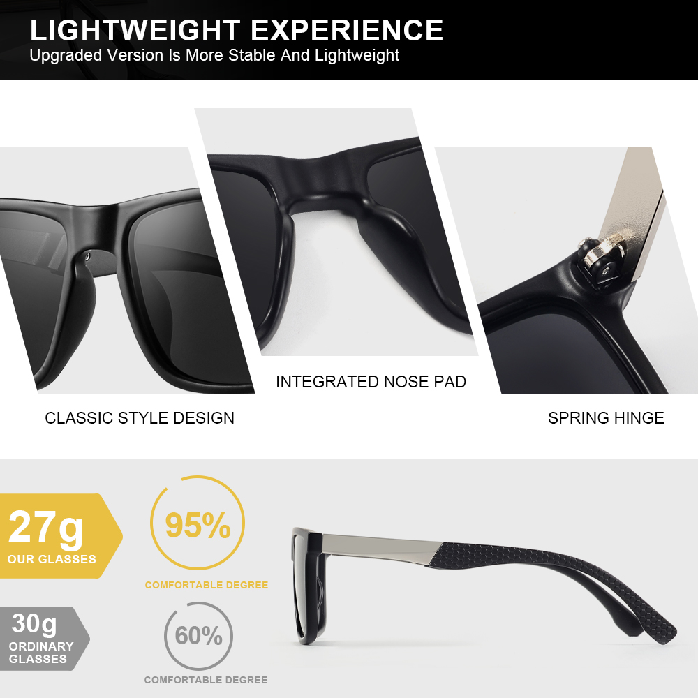 CRIXALIS 4 ชิ้นแว่นตากันแดดโพล - Fishing Sunglasses Polarized บทวิจารณ์และราคา