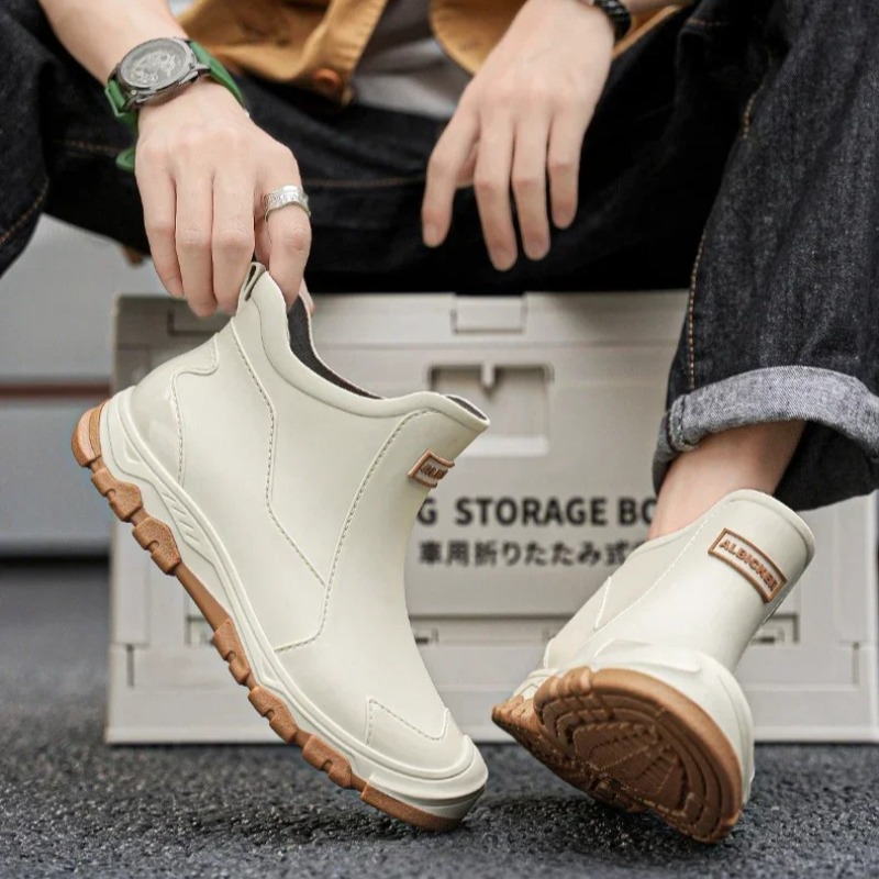 รองเท้ากันฝนผู้ชายแบบกันน้ำ แฟ - Fishing Boots บทวิจารณ์และราคา