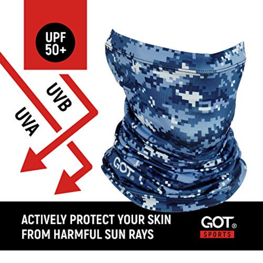 ผ้าคลุมคอสำหรับตกปลา UPF 50+ - - Fishing Mask Sun Protection บทวิจารณ์และราคา