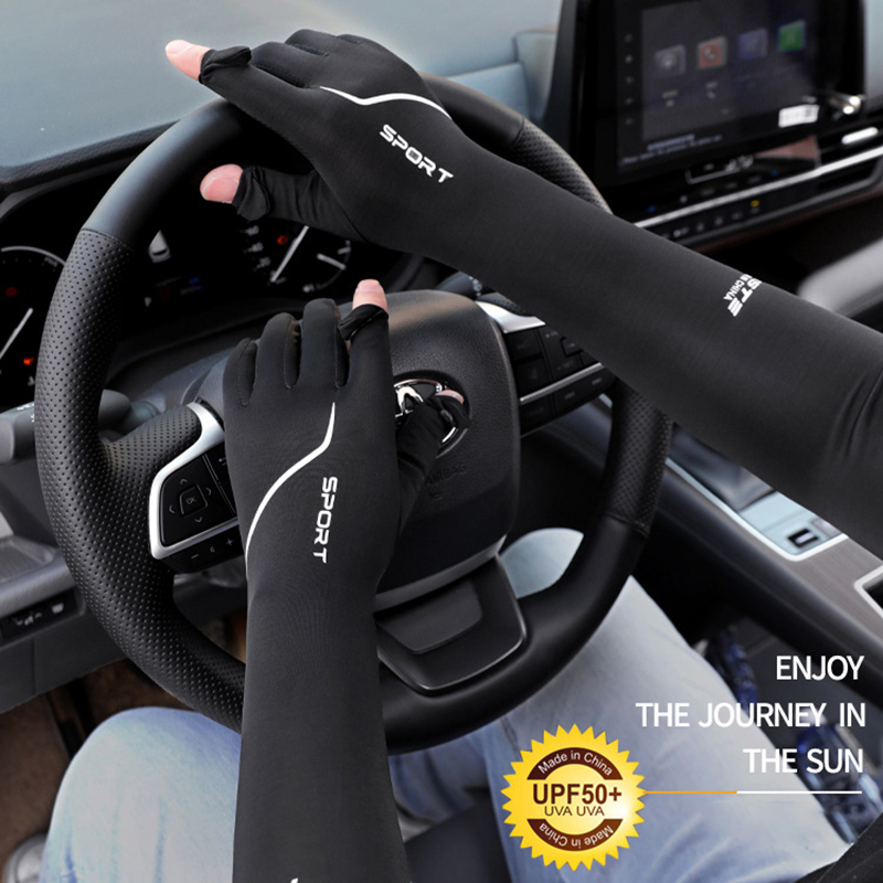 ปลอกแขนกันแดดแบบยาวสำหรับผู้ชา - Fishing Gloves บทวิจารณ์และราคา