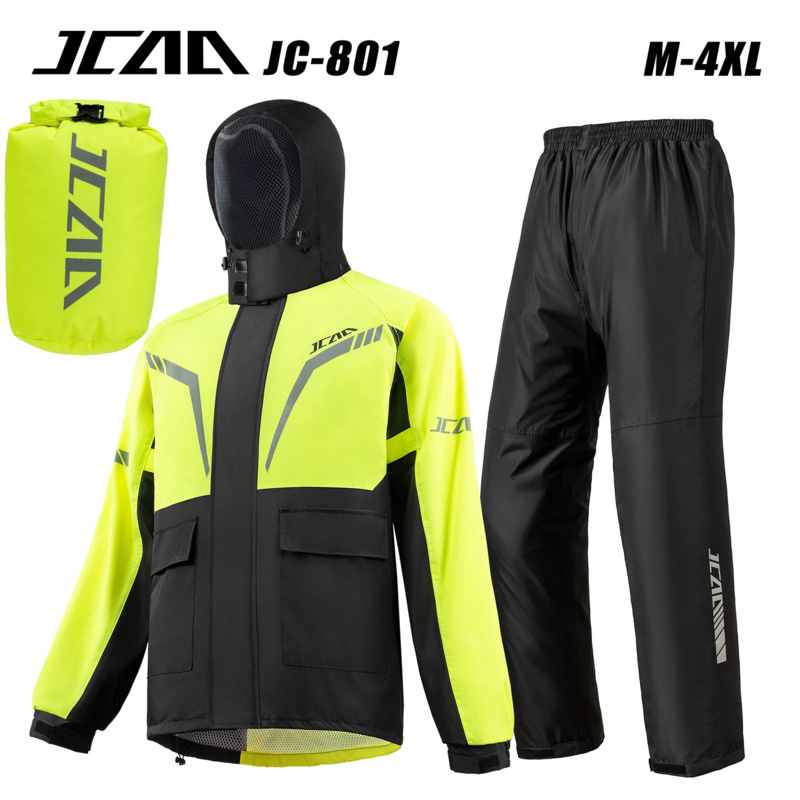 ชุดกันฝนสำหรับขี่มอเตอร์ไซค์ ช - Fishing Rain Suit บทวิจารณ์และราคา