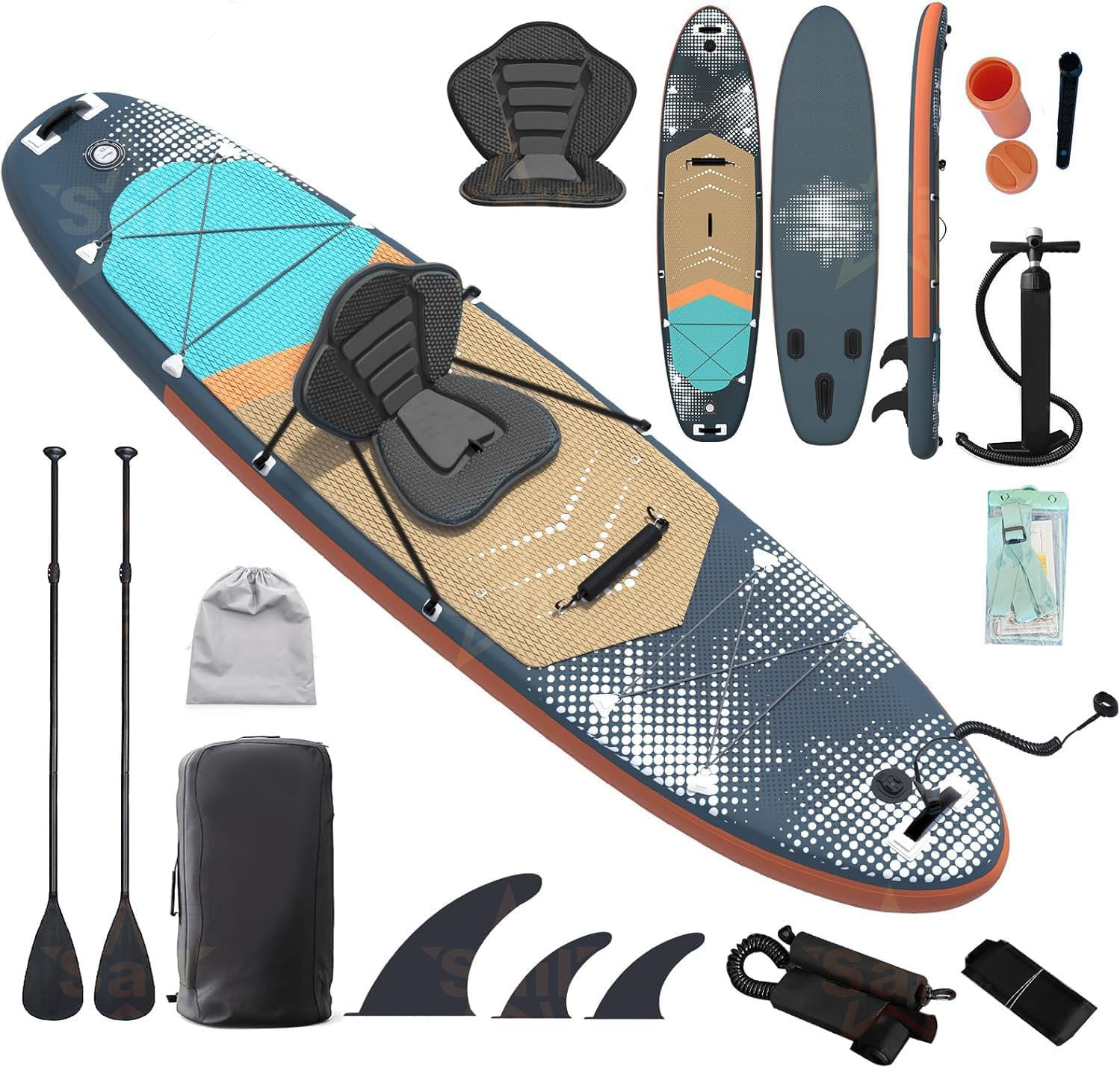 กระดานพายลมอเนกประสงค์ SUP พร้ - Fishing Backpack บทวิจารณ์และราคา