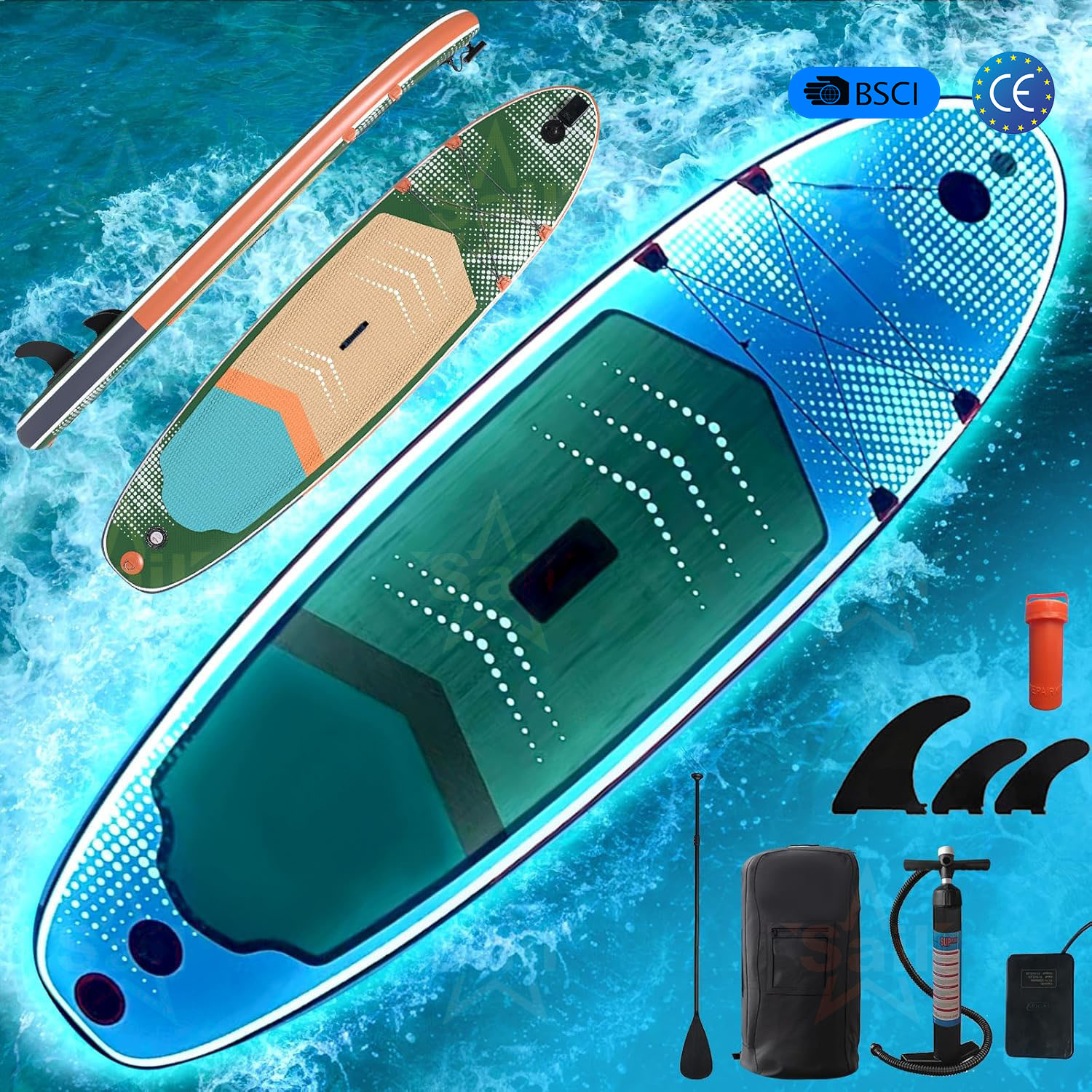 กระดานพายลมอเนกประสงค์ SUP พร้ - Fishing Backpack บทวิจารณ์และราคา