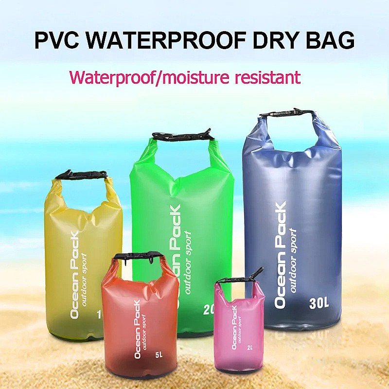 กระเป๋ากันน้ำสำหรับว่ายน้ำ ขนา - Fishing Bag Waterproof บทวิจารณ์และราคา