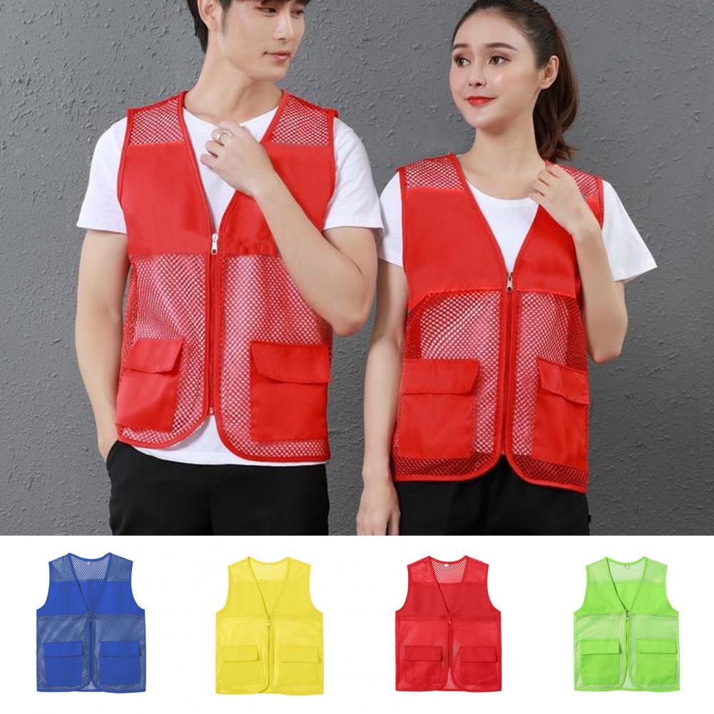 เสื้อกั๊กตกปลาแบบมีซิป ช่องกระ - Fishing Vest บทวิจารณ์และราคา