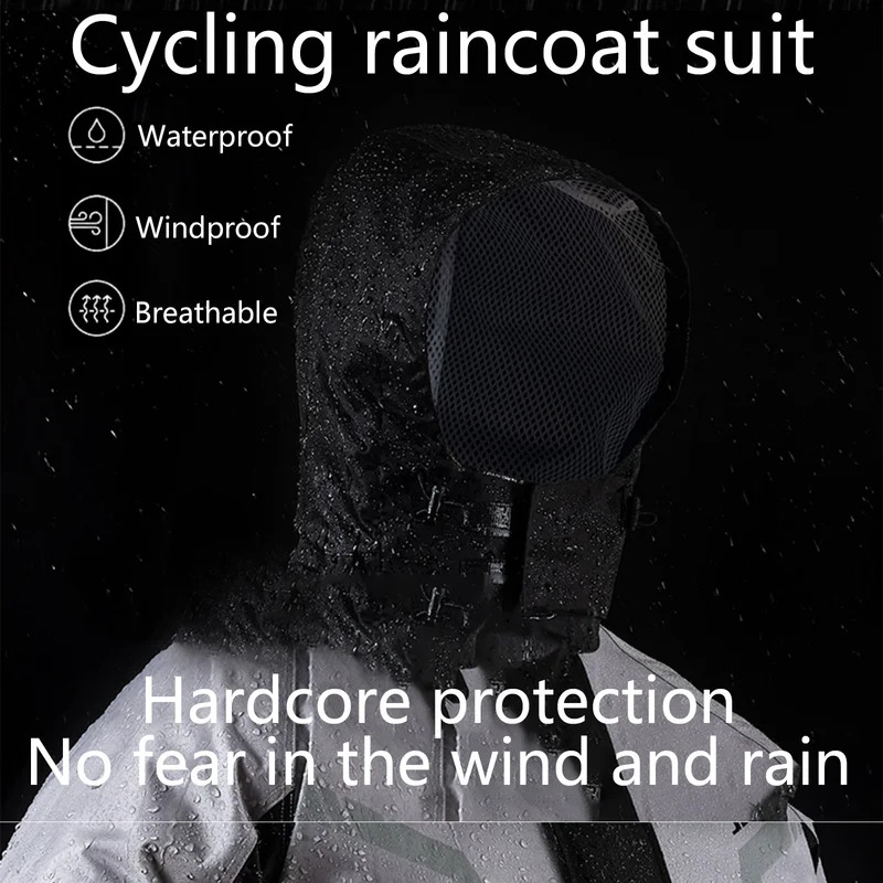 ชุดกันฝนสำหรับขี่มอเตอร์ไซค์แบ - Fishing Rain Suit บทวิจารณ์และราคา