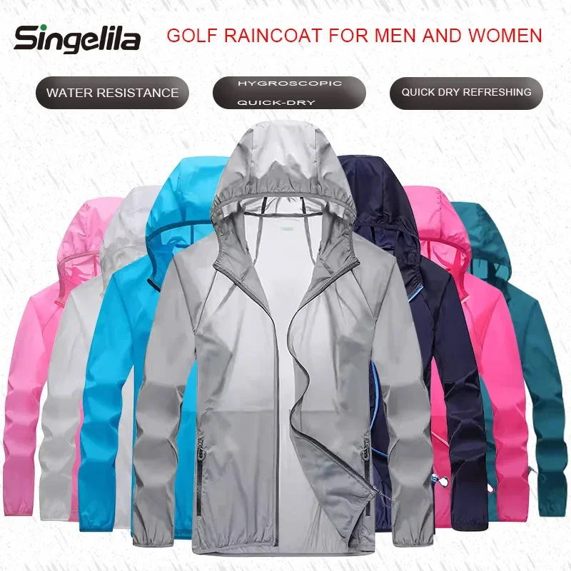 เสื้อกันฝนกอล์ฟเสื้อแจ็คเก็ตน้ - Fishing Jacket Waterproof บทวิจารณ์และราคา