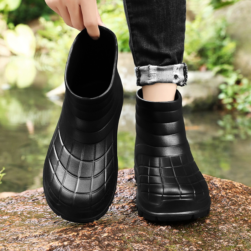 รองเท้าบูทกันฝนแบบสั้นสไตล์คู่ - Fishing Boots บทวิจารณ์และราคา