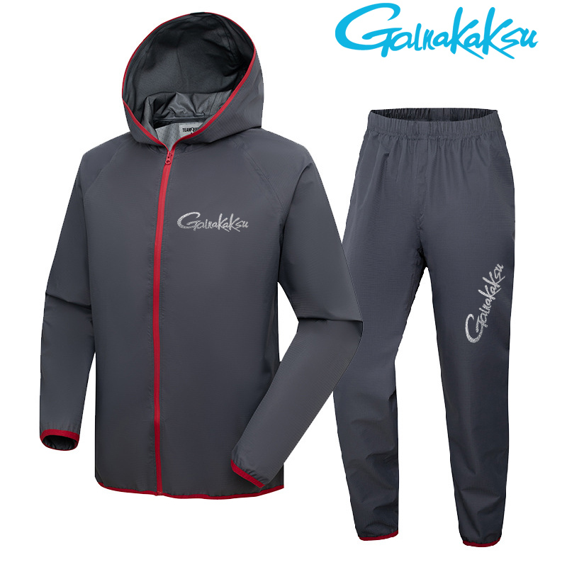 เสื้อแจ็กเก็ตกันฝนสำหรับผู้ชาย - Fishing Rain Suit บทวิจารณ์และราคา