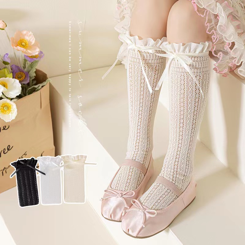สาวยาวถุงน่องลูกไม้หวานโบว์ Ja - Fishing Socks บทวิจารณ์และราคา