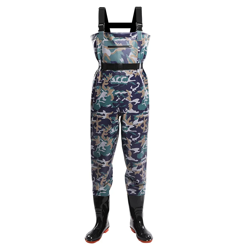 กางเกงกันน้ําหน้าอก Waders รอง - Fishing Jacket Waterproof บทวิจารณ์และราคา